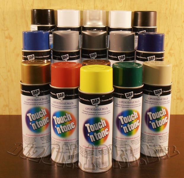 Фото Краски аэрозольные Универсальная аэрозольная краска DAP® Touch’N Tone®   All-Purpose Spray Paint     цвет – Алюминий    (Арт. Т44)