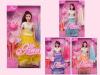 Кукла типа "Барби"Jinni" 83043 (36шт/2) с одеждой,обувью,аксесс.,4 вида,в кор.22.5*6*33см   Артикул: 02083043