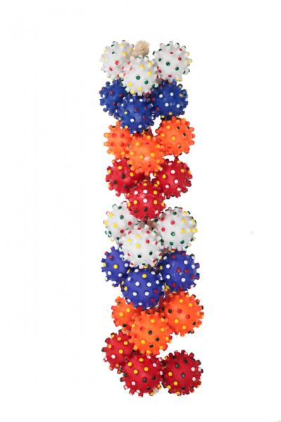 Набор мячей-мин на веревке /24шт