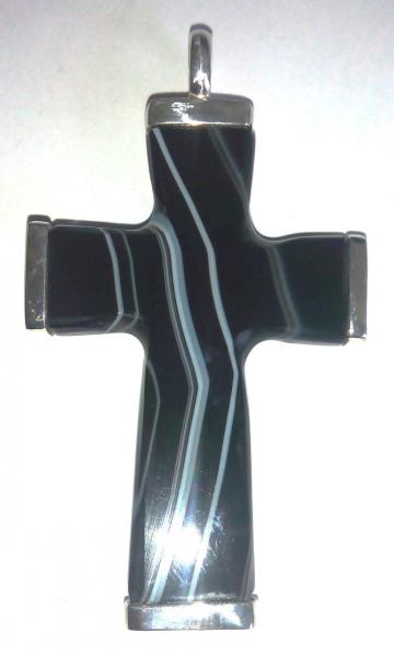 Фото Изделия из камня. Под заказ Крест православный из оникса