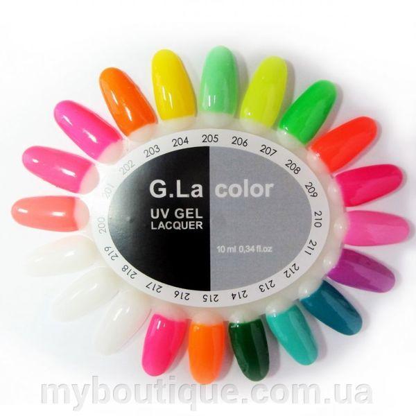 Фото Гель лаки, Гель-лаки G. la Color 10 мл Гель-лак G. La Color, 10 ml, цвет №005