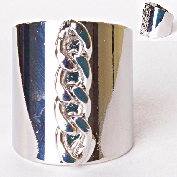 [15,16,17,18,19] Кольцо фаланга цепочка SILVER 19