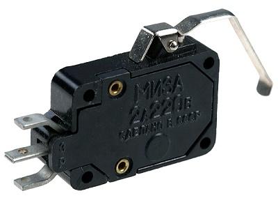 Фото Выключатели концевые, путевые, переключатели, посты кнопочные, кнопки, тумблеры, Микропереключатель МИ Микропереключатель МИ-3А