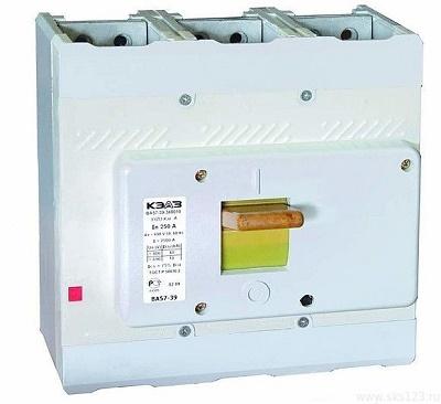 Фото Автоматические выключатели для защиты от перегрузок и короткого замыкания электрической цепи, Автоматический выключатель серии ВА Автомат ВА 51-39