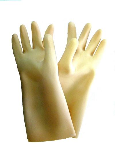 Фото Контрольно-измерительные приборы и автоматика, Клещи, тестеры, мультиметры, указатели напряжения, амперметры, вольтметры, регуляторы, сигнализаторы Перчатки диэлектрические бесшовные, шовные