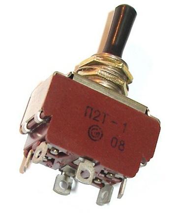 Фото Выключатели концевые, путевые, переключатели, посты кнопочные, кнопки, тумблеры, Тумблер П2Т Тумблер П2Т-1