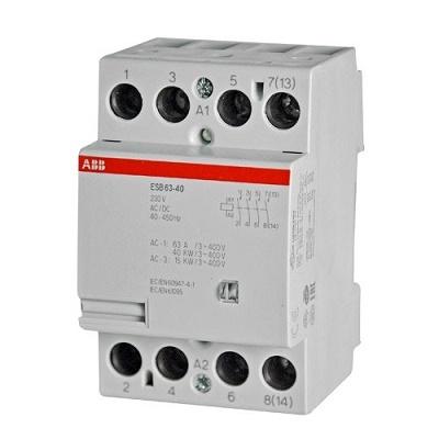 Фото Контакторы электромагнитные постоянного и переменного тока, Контактор ABB Контактор ABB ESB 63-40