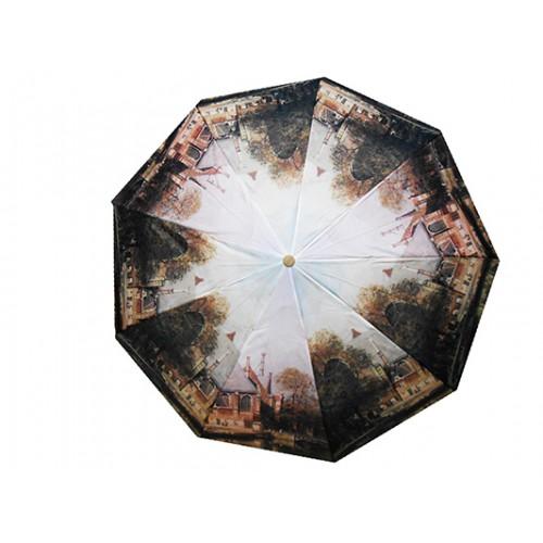 Фото Прочее, Женские зонты Женский зонт полуавтомат 3 сложения River Артикул 119 №02