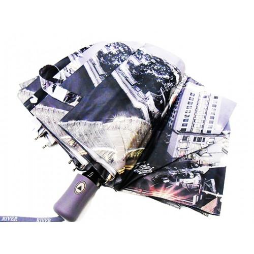 Фото Прочее, Женские зонты Женский зонт полуавтомат 3 сложения River Артикул 119 №08