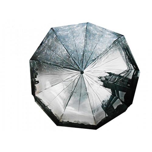 Фото Прочее, Женские зонты Женский зонт полуавтомат 3 сложения River Артикул 2322 №04