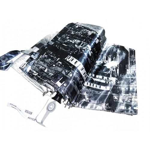 Фото Прочее, Женские зонты Женский зонт полуавтомат 3 сложения River Артикул 2322 №02