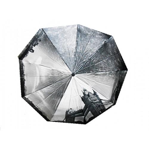 Фото Прочее, Женские зонты Женский зонт полуавтомат 3 сложения River Артикул 2322 №10