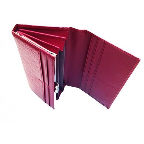 Фото Прочее, Женские кошельки Женский кошелек Saralyn Артикул C-4826-Ю гранат