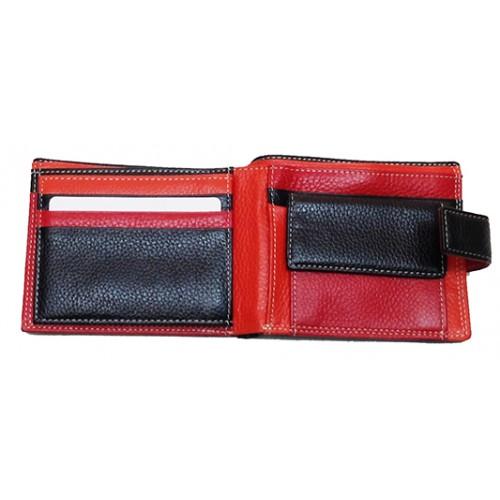 Фото Прочее, Мужские кошельки Кошелек мужской Happy Bear Артикул НВ-182 внутри красный