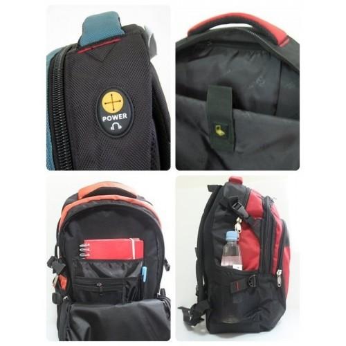 Фото Прочее, Рюкзаки молодежные Городской молодежный рюкзак Power in Eavas Артикул 9609 синий