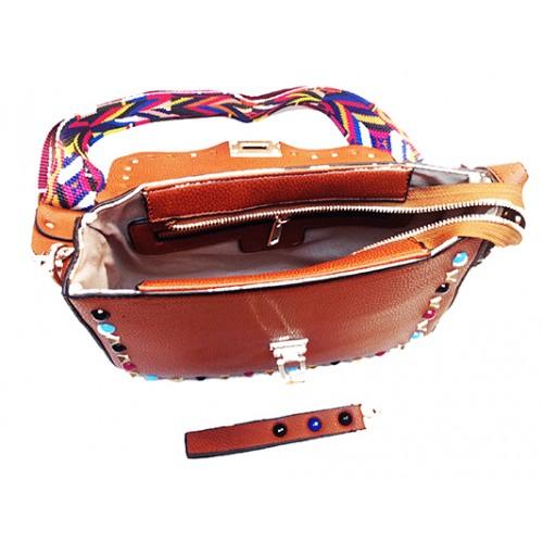 Фото Прочее, Женские вечерние сумки и клатчи Женская сумка Michaei Kors Артикул 5-16 рыжая