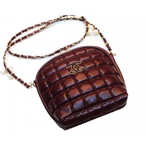 Фото Прочее, Женские вечерние сумки и клатчи Женская сумка клатч Chanel Артикул 0056 шоколад