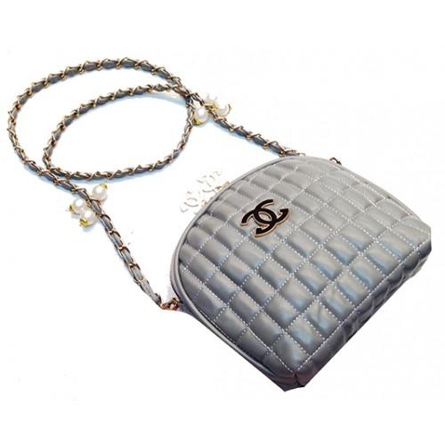 Фото Прочее, Женские вечерние сумки и клатчи Женская сумка клатч Chanel Артикул 0056 серый