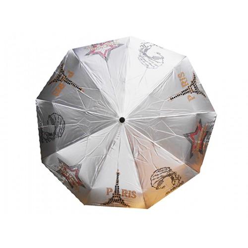 Фото Прочее, Женские зонты Женский зонт Sneter автомат Артикул 482 серый звезды