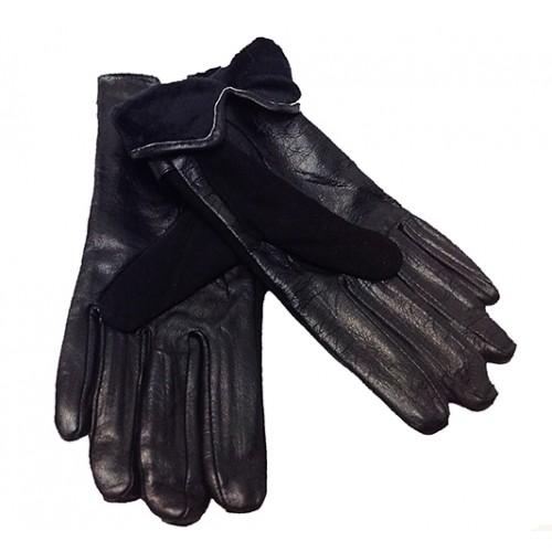 Фото Прочее, Перчатки Перчатка Женская кожа Thinsutate Артикул 4 мод 3 black с замшем