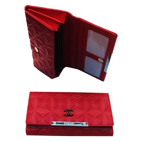 Фото Прочее Женский кошелек Chanel Артикул 1026 красный