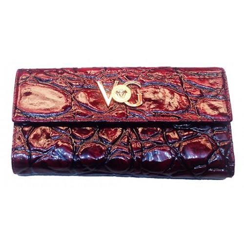 Фото Прочее, Женские кошельки Женский кошелек Versace Артикул V 3647-B бордовый