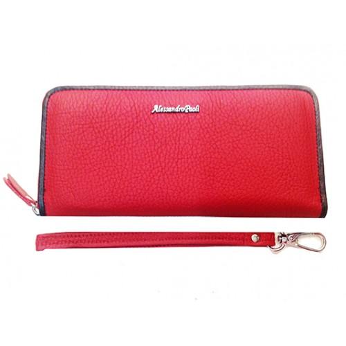 Фото Прочее Женский кошелек барсетка Alessandro Paol Артикул WS-38 красный