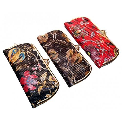 Фото Прочее Женский кошелек Поцелуйчик Цветы Артикул 045-10