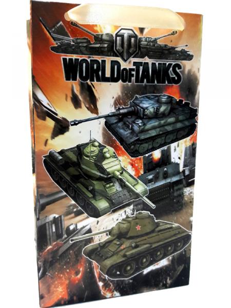 Пакеты 32*18*9 "Мир танков"