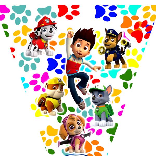 Пакеты 21*12*6 "Щенячий Патруль 2" пятнистый