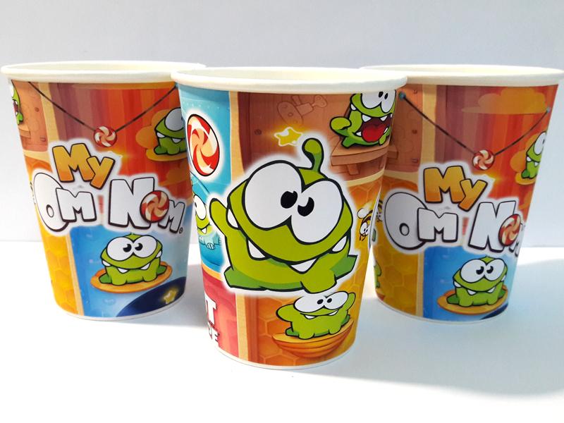 Стаканчики "Ам Ням" 250 мл., - 8 шт.