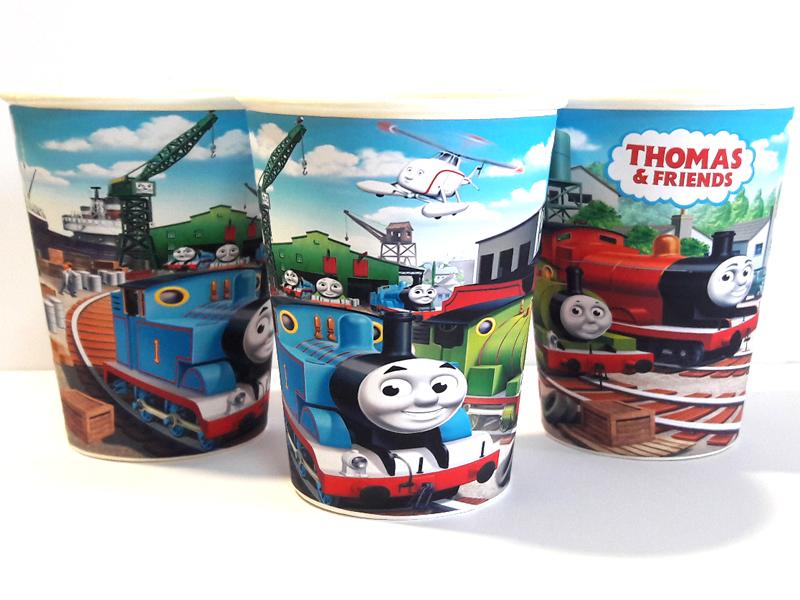 Стаканчики 2 "Паравозик Томас" 250 мл., - 8 шт.