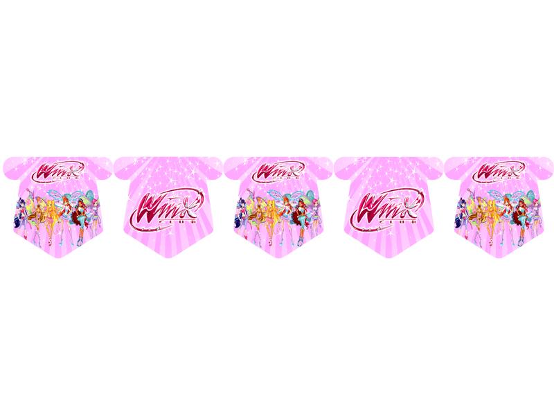 Флажки 18 шт. "Винкс" 3