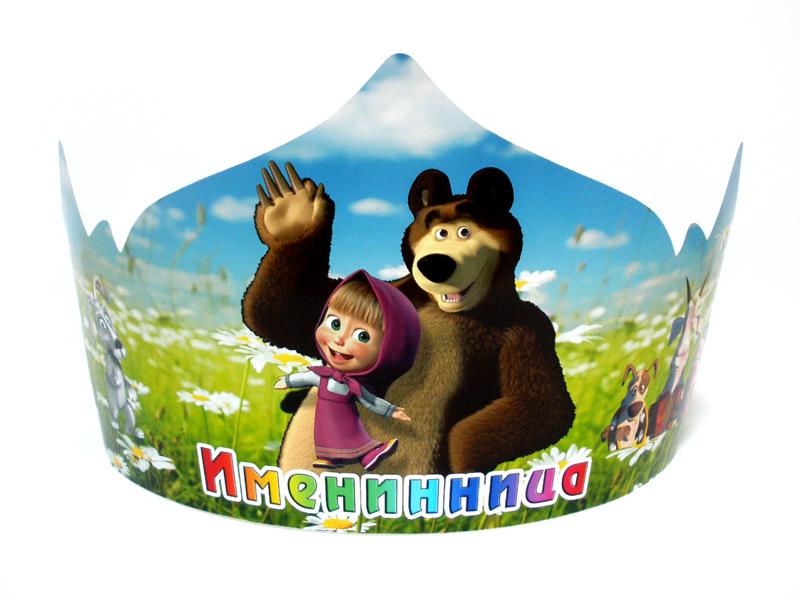 Корона "Маша и Медведь" УКР