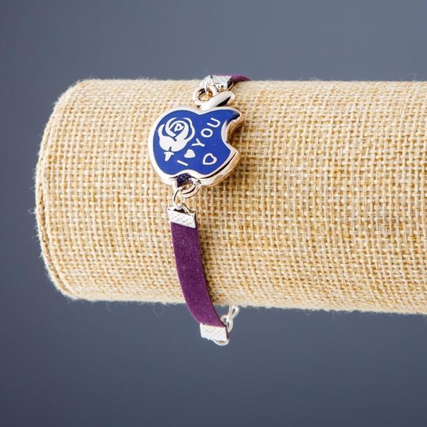 Браслет детский Яблоко L-15-20см