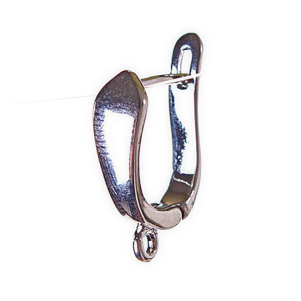 Швензы для сережек пара английский замок лепесток 2см