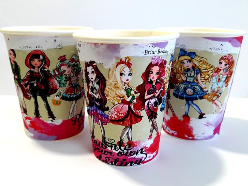 Стаканчики "Эвер Афтер Хай" 250 мл., - 8 шт.