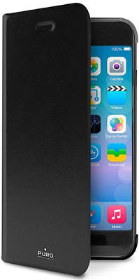 Чехол-книжка Puro для iPhone 6 Plus ECO-LEATHER (черный)