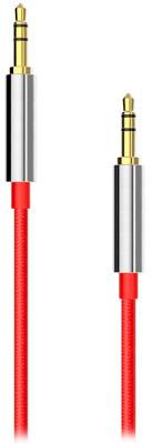 Кабель BlackBox Аудио (AUX008-1) 3.5мм-3.5мм 1.5m Плетеный red