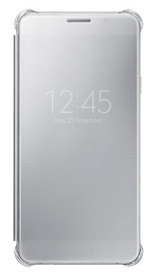 Чехол-книжка Samsung Clear View для Galaxy A7 2016 Silver