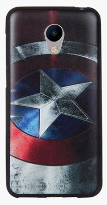 Чехол-накладка Wise Captain America для Meizu M3s
