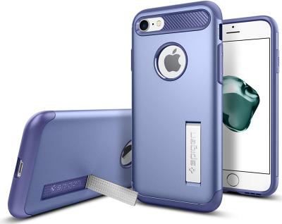 Чехол-подставка Spigen Slim Armor iPhone 7/8 purple