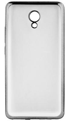 Чехол-накладка Gio Transparent Electroplating Cover для Meizu M5 Note (серый)