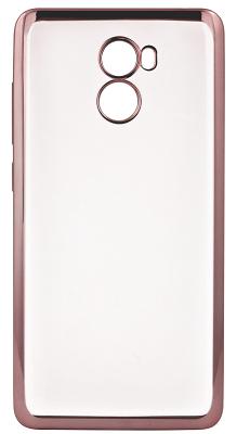 Чехол-накладка Gio Transparent Electroplating Cover для Xiaomi Redmi 4 (розовый)