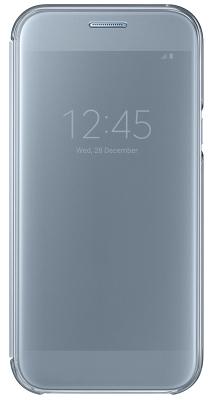 Чехол-книжка Samsung Clear View для Samsung Galaxy A5 2017 (голубой)