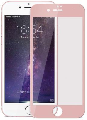 Защитное стекло ZOOL 3D для iPhone 6 (розовый)