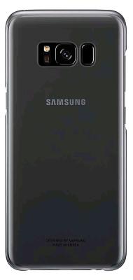 Чехол-накладка Samsung Clear Cover для Galaxy S8 (черный)