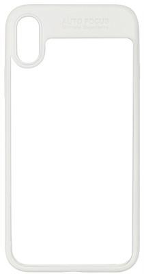 Чехол-накладка iPaky TPU Bumper + Hard Silicone Back (White) для iPhone X