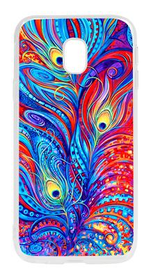 Чехол-накладка Wise (Перья) для Samsung Galaxy J730