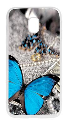 Чехол-накладка Wise (Бабочка) для Samsung Galaxy J730